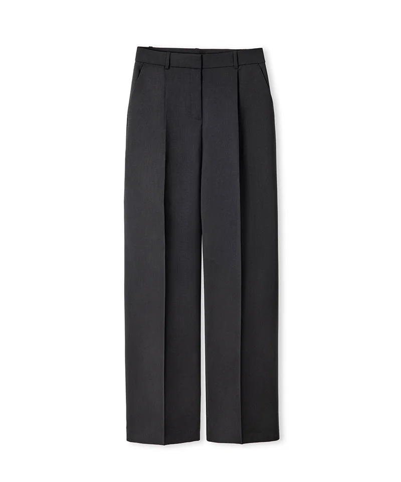 Ipekyol  Pleated Wool Trousers for Women | Best Price UAE